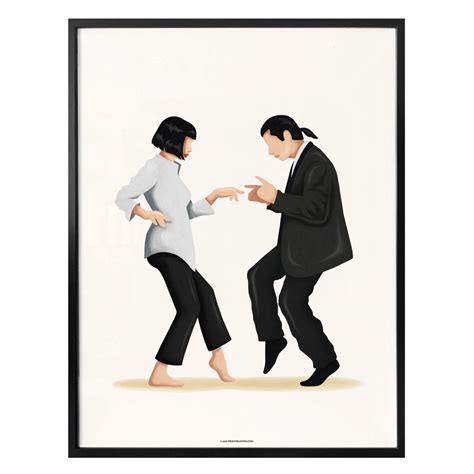 Poster Tohmé - Pulp Fiction | wall-art.com