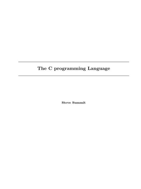 C Programming PDF 的图像结果