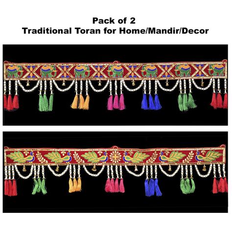 Buy Decorative Elephant & Peacock Toran for Main Door Up To 40% Off