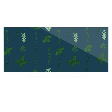 KESS InHouse SV1016AWR02 Stephanie Vaeth "Herb Garden" Green ...