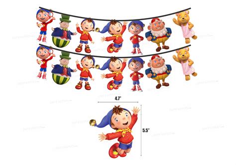 Noddy Theme Hanging | Birthday party decoration online – Party Supplies ...