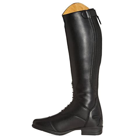 Womens/Ladies Luisa Long Riding Boots (Black) MORETTA | Decathlon
