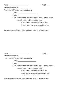 Introduction to Exponential Functions 的图像结果