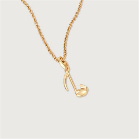 Musician's Muse 14KT Gold Pendant