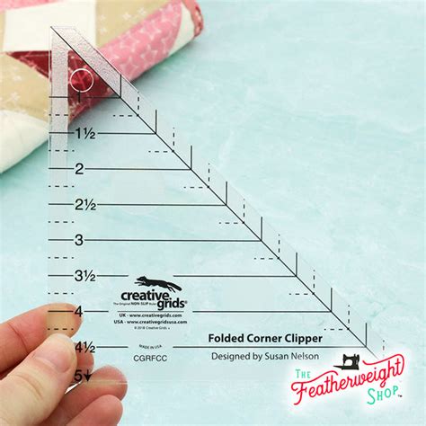 Image result for Folded Corner Clipper Ruler Tutorial