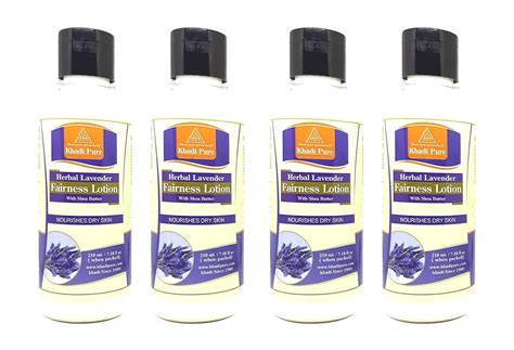 Buy Khadi Pure Herbal Lavender Fairness Lotion With Shea Butter, 210 Ml ...
