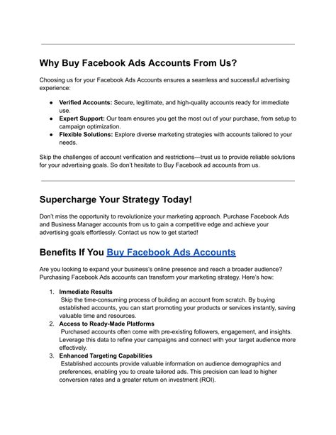 PPT - Buy Facebook Ads Accounts - 100_ Verified Aged Ads for PowerPoint ...