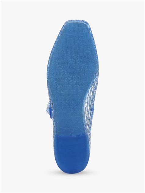 Sam Edelman Michaela Jelly Mary Jane Ballerina Pumps, Soft Blue