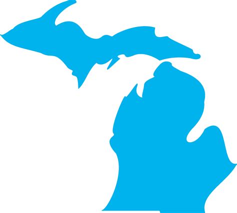 Michigan Based - State Of Michigan Clipart - Full Size Clipart (#3379504) - PinClipart