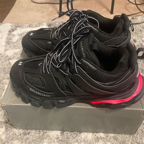 Balenciaga LED Track Runners SIZE 11 - Depop