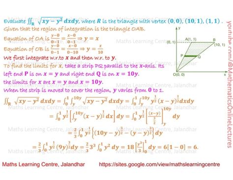Image result for Multiple Integration Using Polar Coordinates