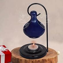 Pure Source India Ceramic Aroma Oil Diffuser Hanging Burner for Home ...