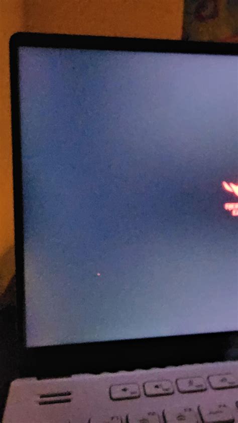 Small red dot on the screen. Just got these 6700s yesterday? should I ...