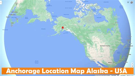 Anchorage, Alaska Map