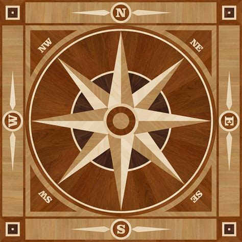 Decorative Hardwood Floors: Medallions, Borders & Trim and Tile Inserts ...