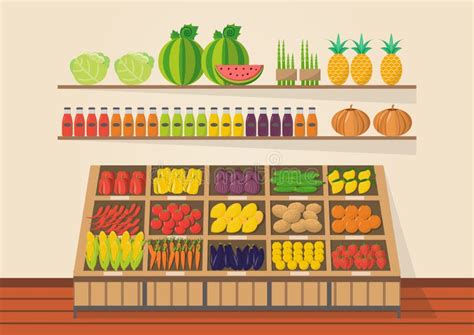 Fruit Store Cartoon 的图像结果