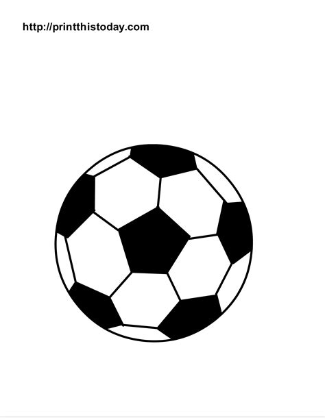 Free Printable Sports Balls Coloring Pages