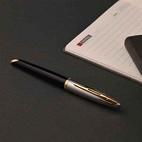 Waterman Carene Deluxe Black GT Fountain Pen | Shop Online | Waterman ...