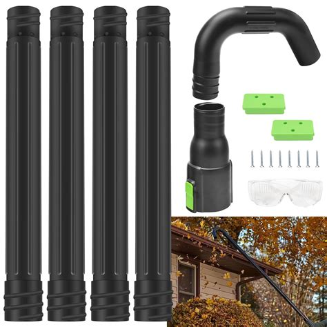 AMTHKNO Gutter Cleaning Attachment Kit/Leaf Blower Tools Mounting ...