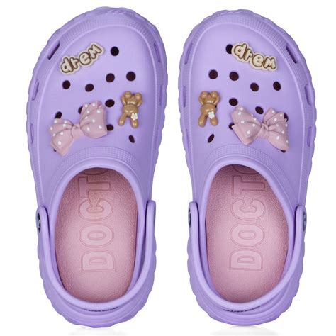 DOCTOR EXTRA SOFT D-522 Women's Ultrasoft Charms Clogs/Sandals with Ad ...