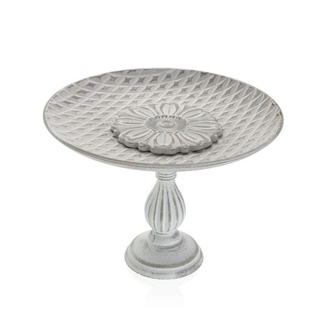 Zentrale Tischplatte Versa Weiß 30 x 14,5 x 30 cm | Skroutz Germany