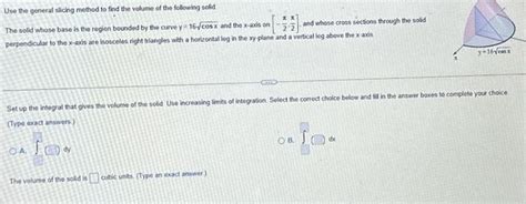 Image result for Volume by Slicing Examples