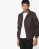 Buy Brown Jackets & Coats for Men by Fort Collins Online | Ajio.com