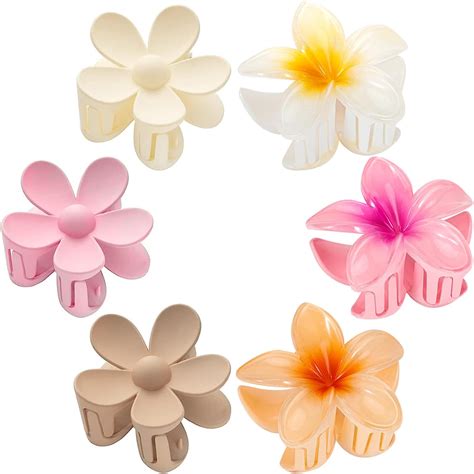 Plumeria Flower Claw Clip at Pablo Joyce blog