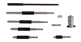 Yuzuki Stainless Steel Inside Micrometer Interchangeable Rod Type, 25 ...