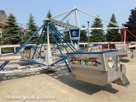 Scrambler at Michigan's Adventure | Theme Park Archive
