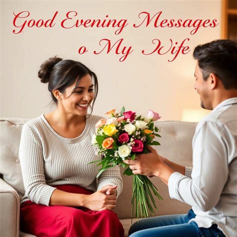 170+ Good Evening Messages to My Wife for Her Smile