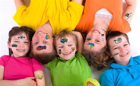 Party Propz Vehicle Theme Birthday Decoration Tattoos For Kids - 10Sets ...