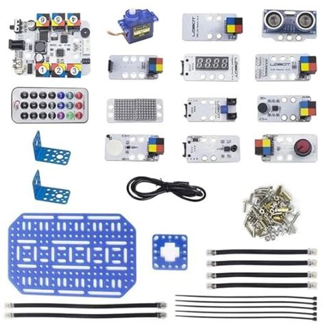 MakerBazar DIY Robotic Sensor Development Kit, Electronic Components ...