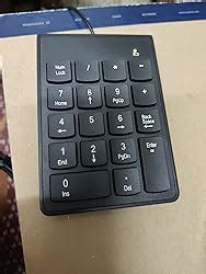 Amazon.in: Buy viboton USB 2.0 Wired Numeric Keypad Slim Mini Number ...