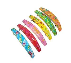 Trendy Works 6 Pieces Slim Back Clips Ponytail Holders Back Pin ...