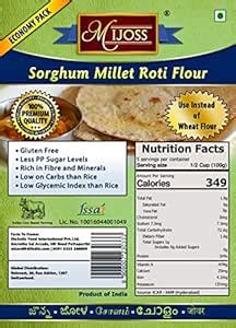 Mijoss - Sorghum Millet Roti Flour (500 GMS.) : Amazon.in: Grocery ...