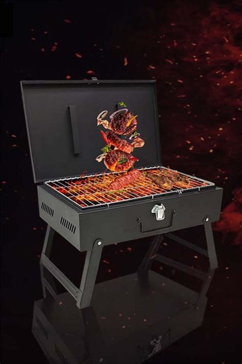 Buy Charcoal Barbeque Grill Online At Best Price In India - WELLBERG