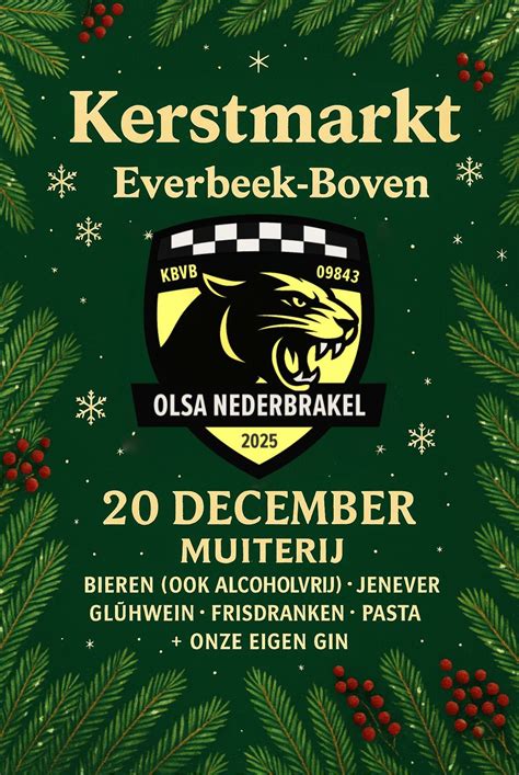 Olsa Nederbrakel op de Kerstmarkt van Everbeek-Boven, Everbeek-Boven ...