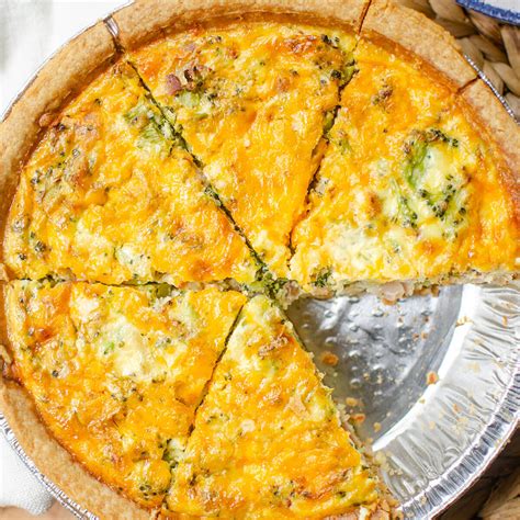 Bacon Broccoli Quiche | Living Lou