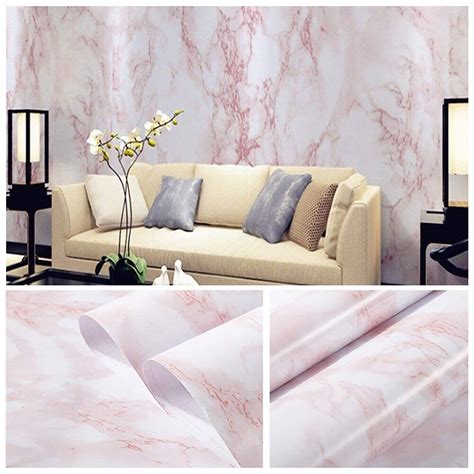 Buy PVC Marble Contact Paper Self Adhesive Peel & Stick Kitchen ...