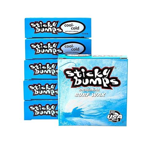 Sticky Bumps Sticky Bumps Surf Wax (Cool/Cold, 6 Pack) : Sticky Bumps ...