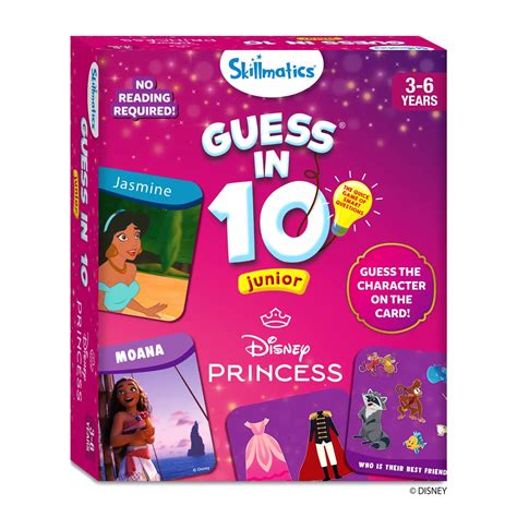 Buy Guess in 10 Junior: Disney Princess Card Game For 3-6 Year Old Kids ...