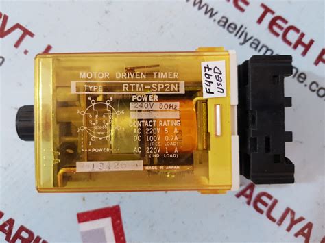 Izumi rtm-sp2n motor driven timer – Aeliya Marine Tech