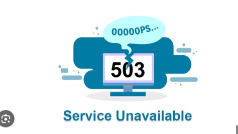 Image result for HTTP Response Code 503