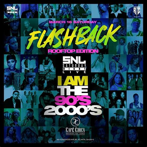 I am the 90s vs 00s Flashback Party @ Cafe Circa ATL: Free entry with ...