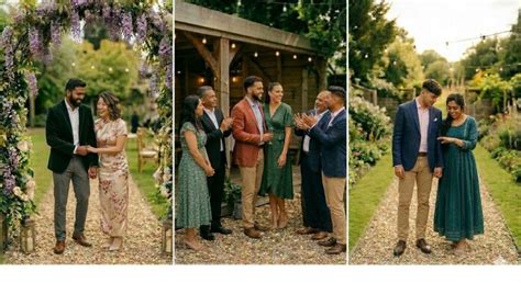 Engagement & Ring Ceremony Photo Poses | OMGS | OMGS