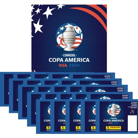 Buy PaniniCopa America USA 2024 - Official Sticker Collection - 1 Album ...
