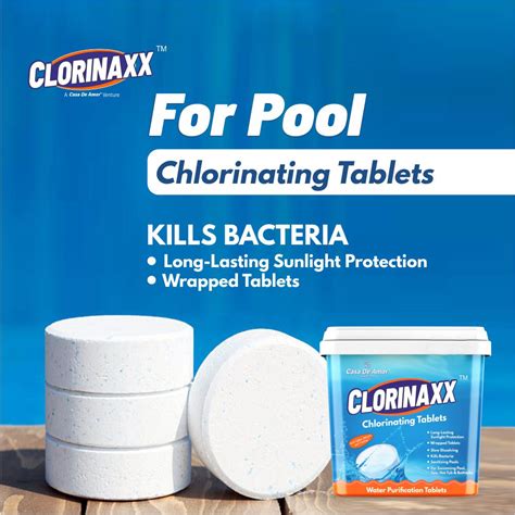 Casa De Amor Clorinaxx Swimming Pool Water Purifier Tablet Chlorine TC