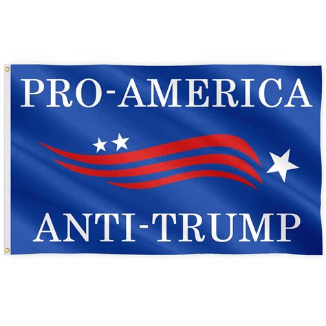 Amazon.com : Soulbuty Pro-America Flag Anti-Trump Flag 3x5 Ft Polyester ...