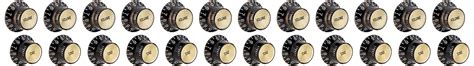 Gibson Gear PRMK-020 Top Hat Style Metal Insert 2 Volume, Black with ...